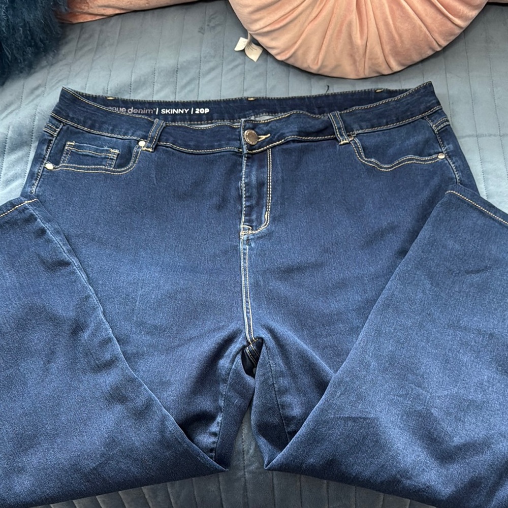 Women's Blue Skinny Jeans